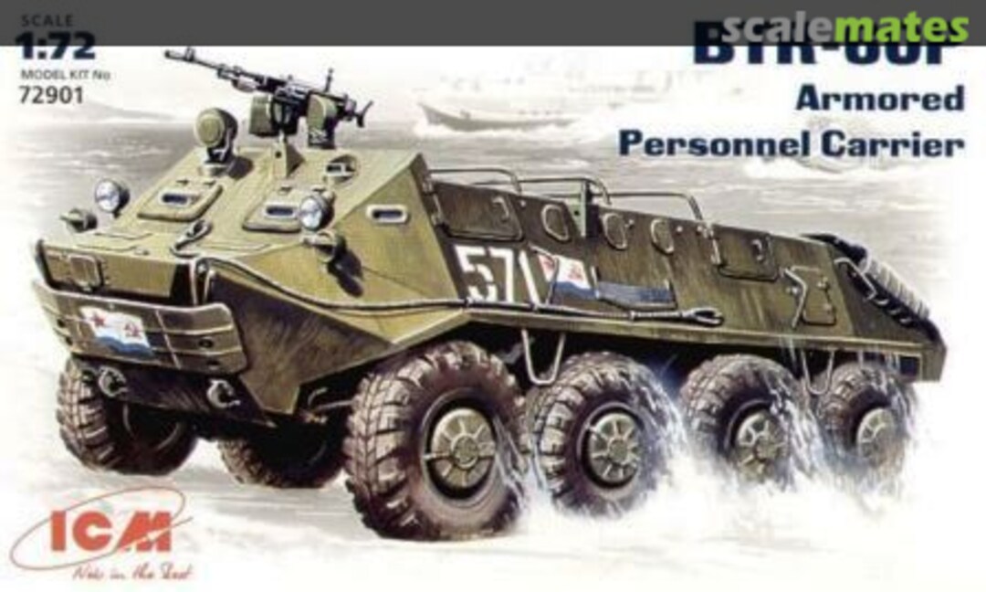 Boxart BTR-60P 72901 ICM Boxart BTR-60P 72901 ICM