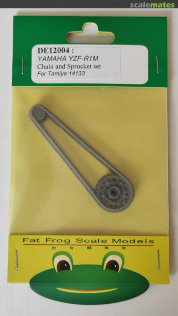 Boxart Chain Yamaha YZF-R1M DE12004 Fat Frog Scale Models Boxart Chain Yamaha YZF-R1M DE12004 Fat Frog Scale Models
