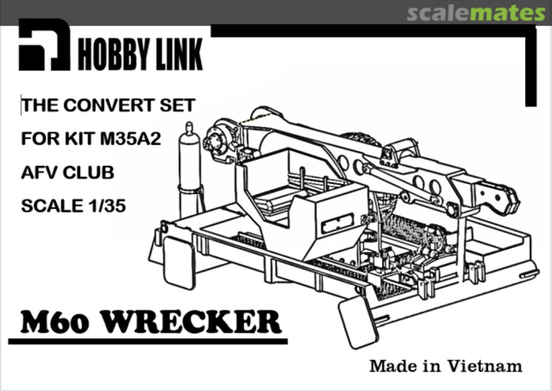 Boxart M60 Wrecker conversion set HL0301 Hobby Link
