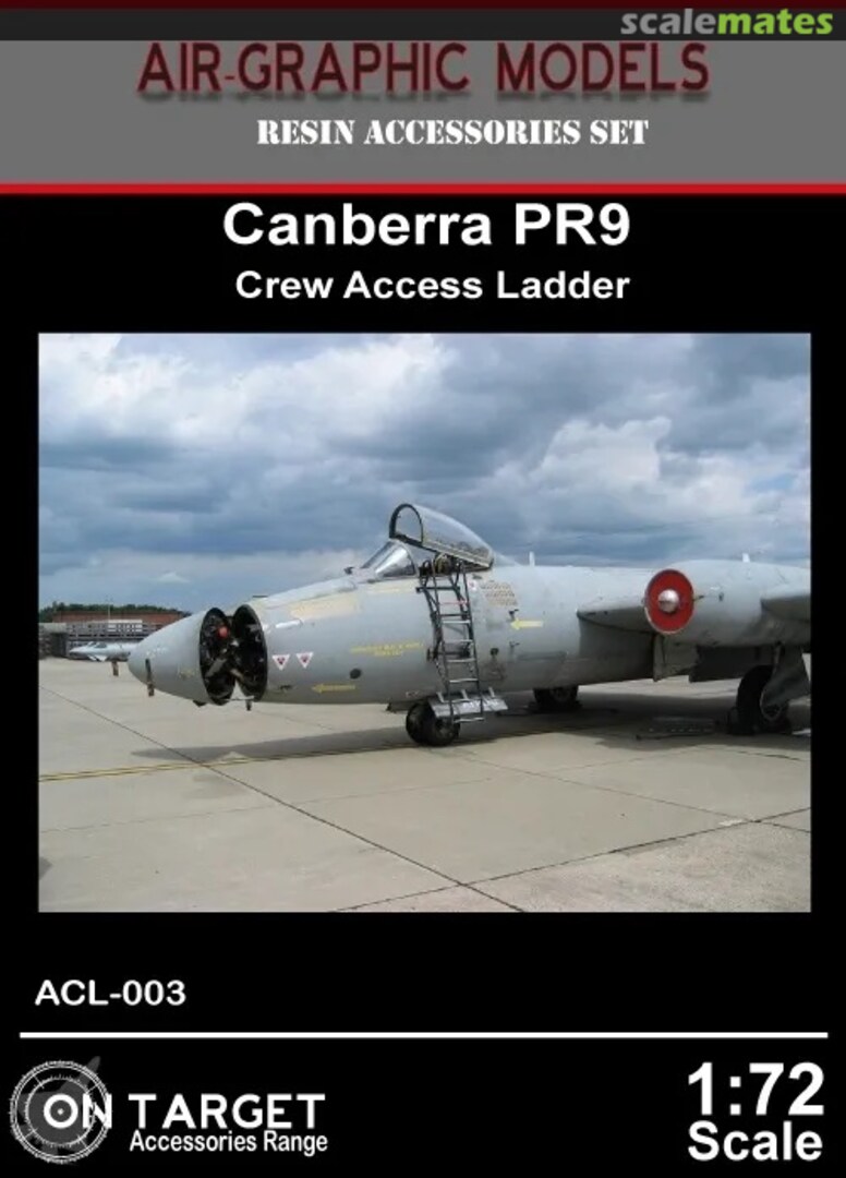 Boxart Canberra PR9 Crew Access Ladder ACL-003 Air-Graphics Models