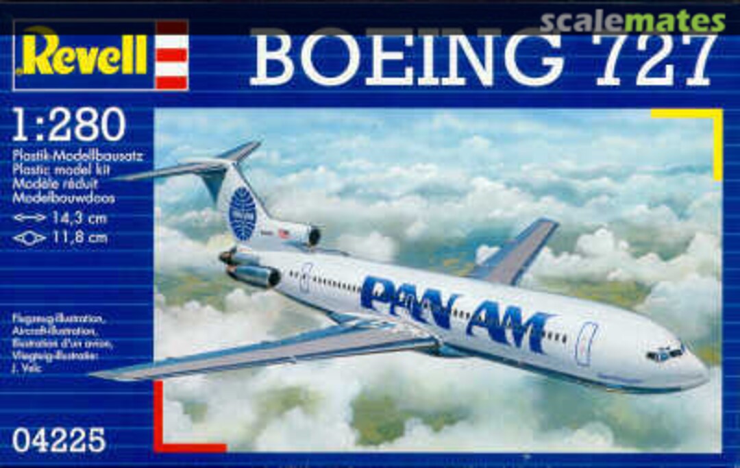 Boxart Boeing 727 04225 Revell Boxart Boeing 727 04225 Revell