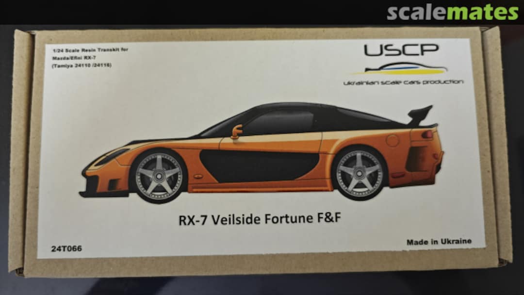 Boxart Mazda RX-7 Veiside Fortune F&F 24T066 USCP Boxart Mazda RX-7 Veiside Fortune F&F 24T066 USCP
