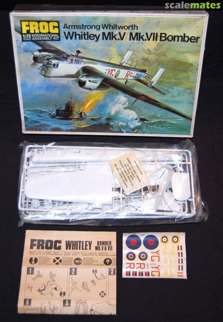Contents Armstrong Whitworth Whitley Mk.V/Mk.VII Bomber F.207 FROG Contents Armstrong Whitworth Whitley Mk.V/Mk.VII Bomber F.207 FROG