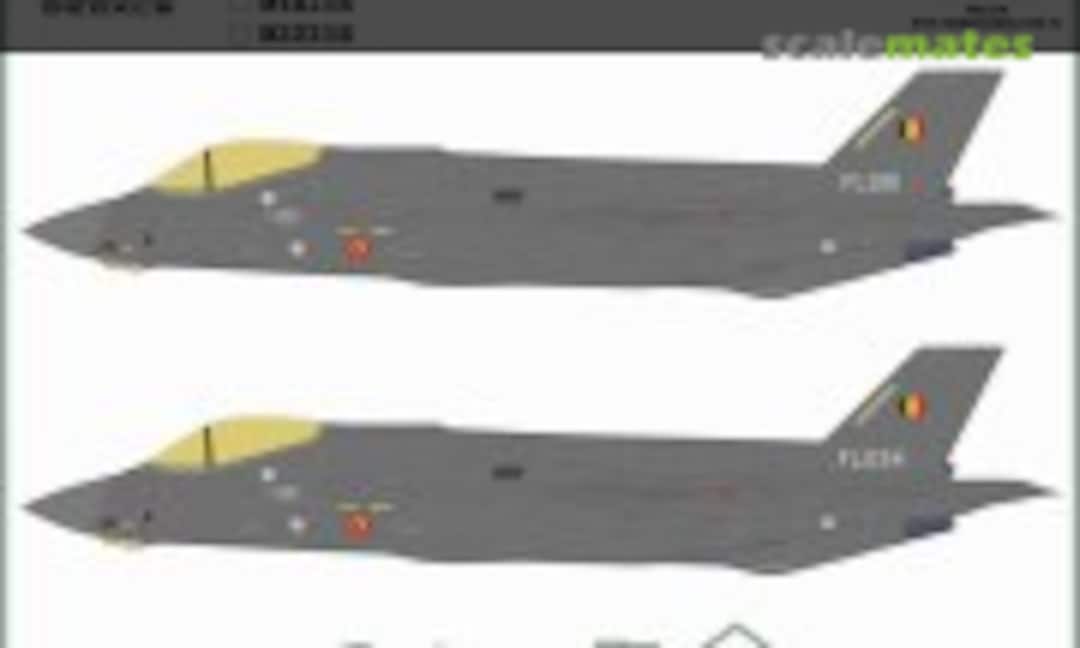1:32 Belgian F-35A Generic Set (ModelMaker D32218)