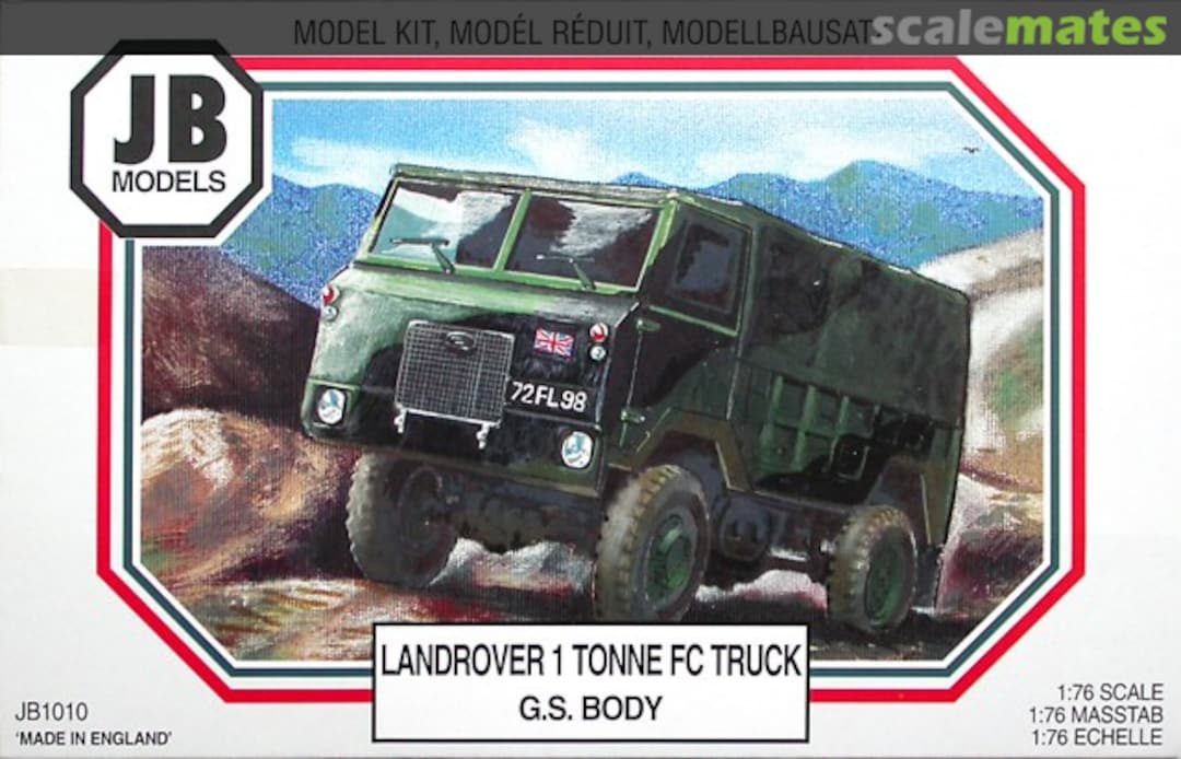 Boxart Landrover 1 Tonne FC JB1010 JB Models