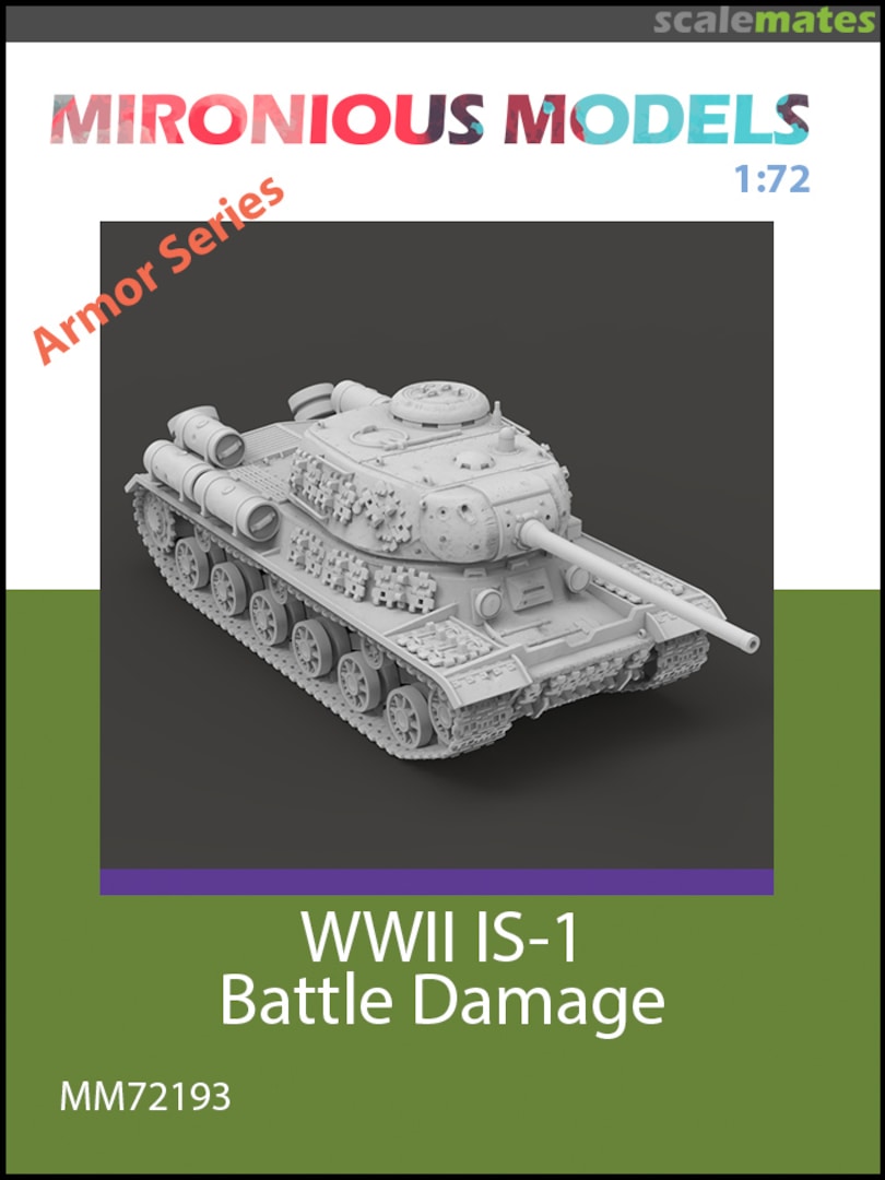 Boxart IS-1 - Battle Damage MM72193 Mironious Models Boxart IS-1 - Battle Damage MM72193 Mironious Models