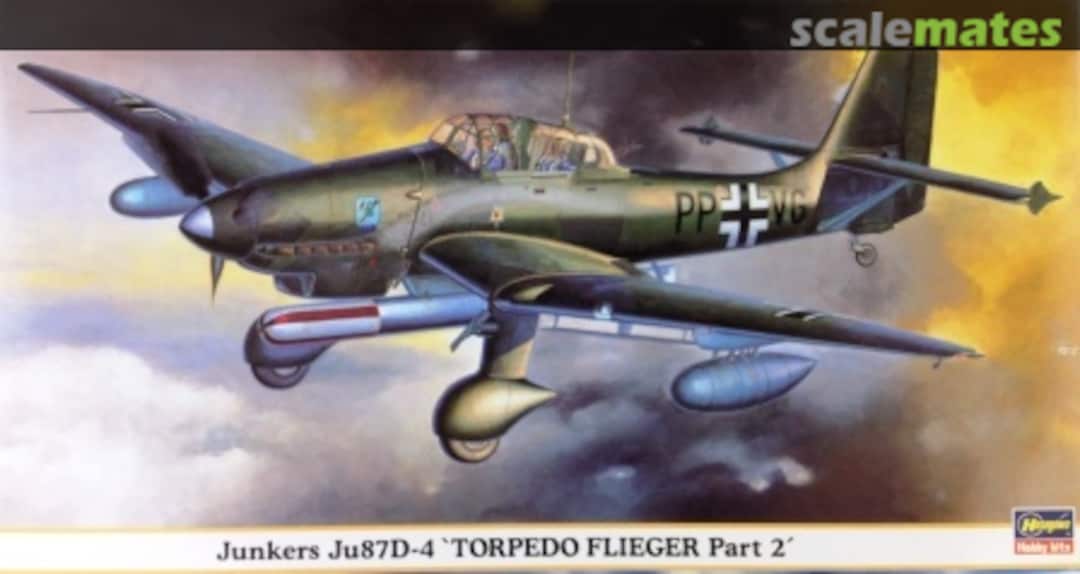Boxart Junkers Ju 87D-4 Stuka `Torpedo Flieger Part 2´ 09348 Hasegawa Boxart Junkers Ju 87D-4 Stuka `Torpedo Flieger Part 2´ 09348 Hasegawa