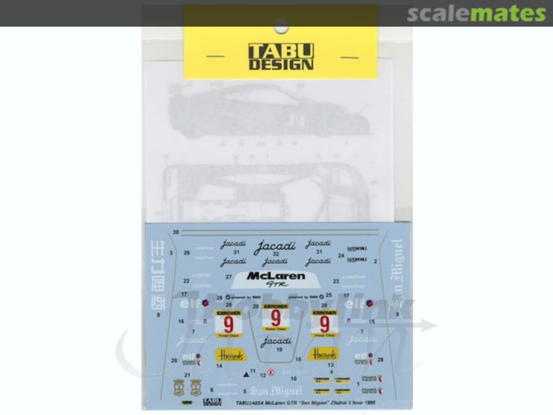 Boxart McLaren F1 GTR TABU24054 Tabu Design