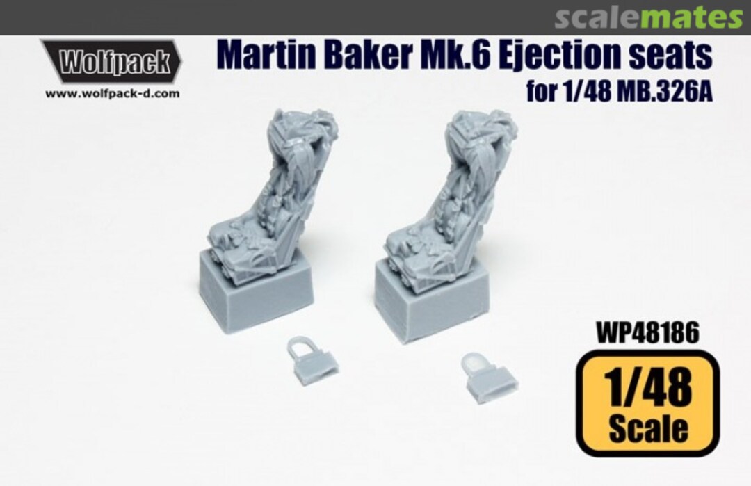 Boxart Martin Baker Mk.6 Ejection Seat Set WP48186 Wolfpack Boxart Martin Baker Mk.6 Ejection Seat Set WP48186 Wolfpack
