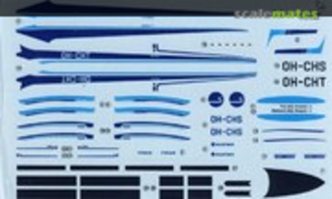 1:72 Cessna 402B Businessliner OH-CHS & OH-CHT (Arctic Decals ARC72-002) ARC72-002