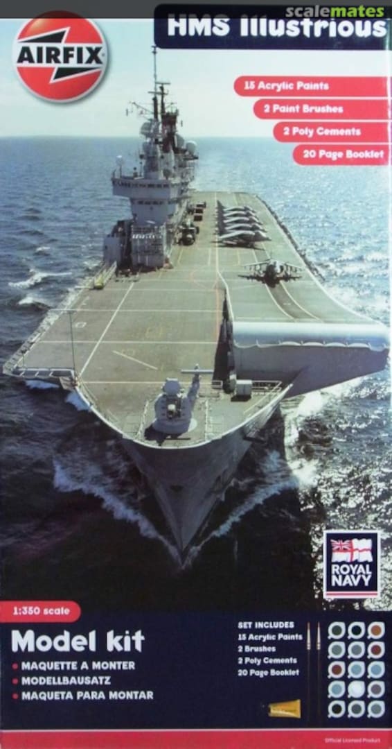 Boxart HMS Illustrious A50059 Airfix Boxart HMS Illustrious A50059 Airfix