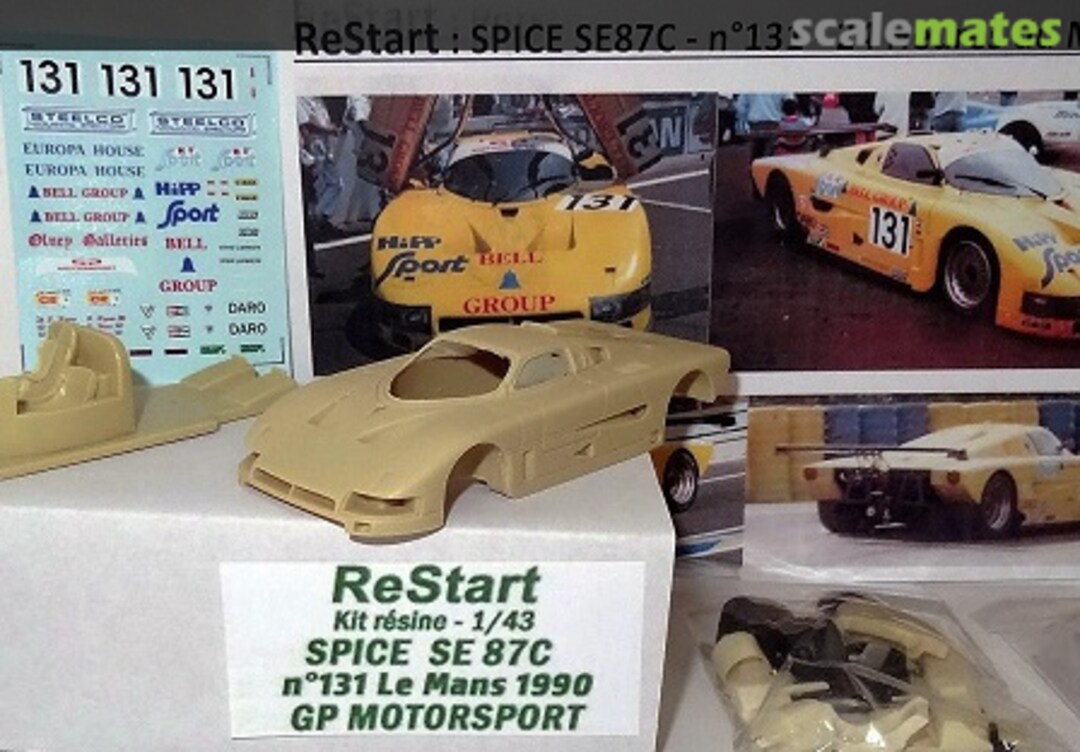 Boxart Spice-Ford SE87C #003 "Bell Group" ReStart Boxart Spice-Ford SE87C #003 "Bell Group" ReStart