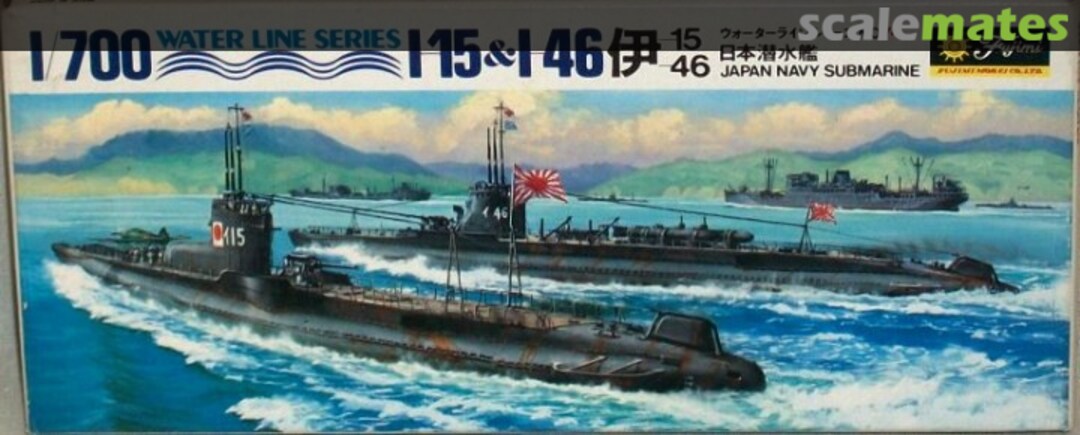Boxart Japan Navy Submarine I-15 & I-46 WL.S074 Fujimi Boxart Japan Navy Submarine I-15 & I-46 WL.S074 Fujimi