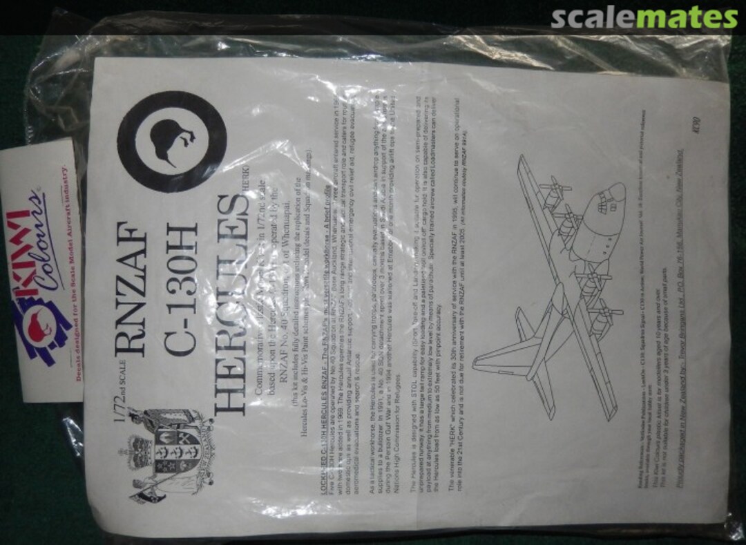Boxart C-130H Hercules KC90 Kiwi Colours Boxart C-130H Hercules KC90 Kiwi Colours
