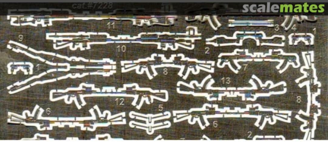 Boxart MODERN SOVIET/RUSSIAN HAND WEAPONS SET #1 PE7228 ACE Boxart MODERN SOVIET/RUSSIAN HAND WEAPONS SET #1 PE7228 ACE