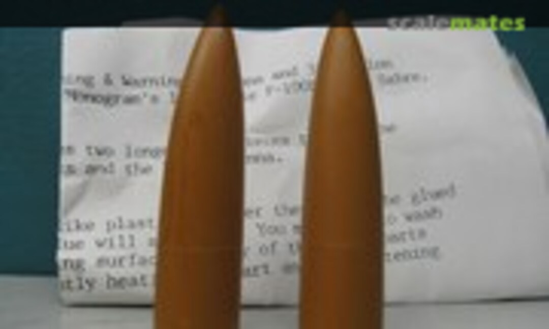 1:48 F-100D/F Super Sabre 335 Gal drop tank conversion (Missing Link Models ML0hh) ML0hh