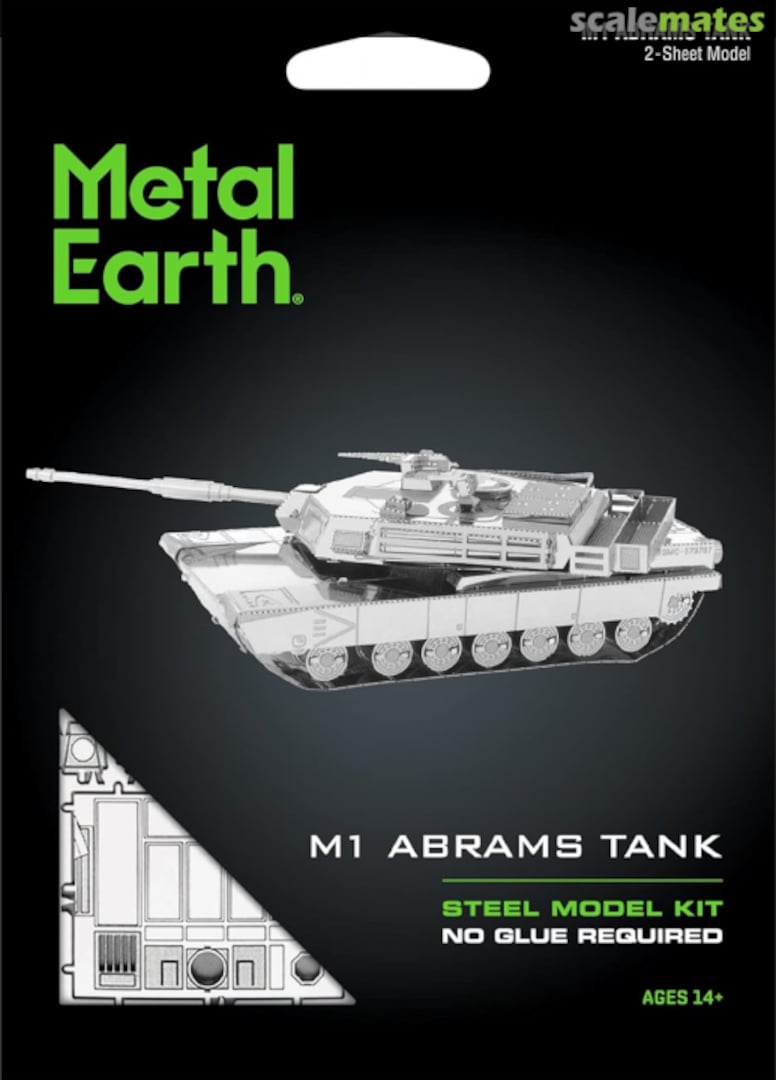 Boxart M1 ABRAMS Tank MMS206 Fascinations