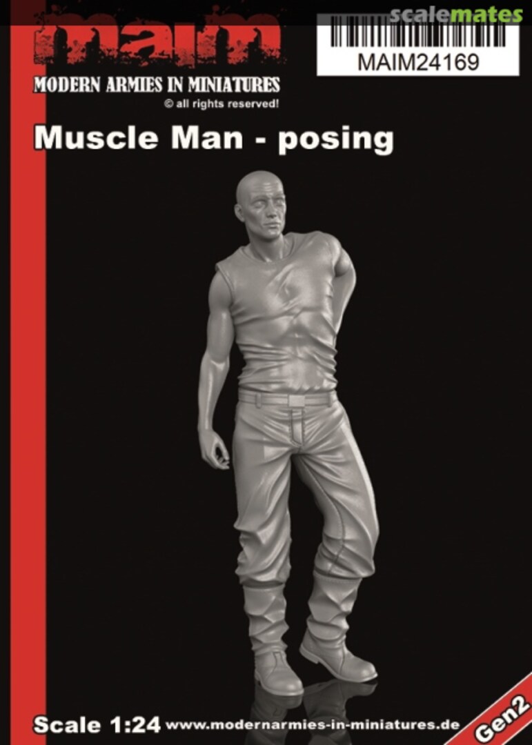 Boxart Muscle Man posing MAIM24169 MAiM Boxart Muscle Man posing MAIM24169 MAiM