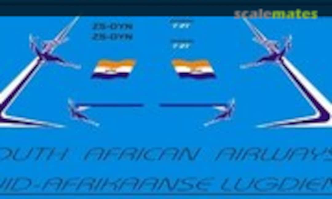 1:200 Boeing 727 (MAV Decals MAV200001) MAV200001