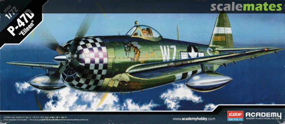 Boxart P-47D "Eileen" 12474 Academy Boxart P-47D "Eileen" 12474 Academy