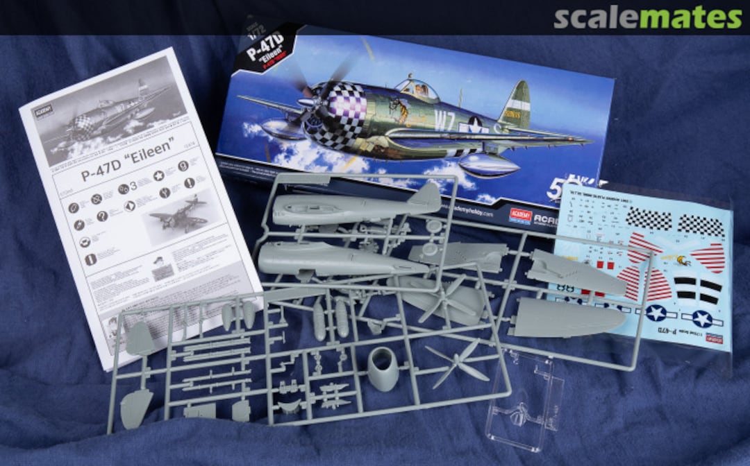 Contents P-47D "Eileen" 12474 Academy Contents P-47D "Eileen" 12474 Academy