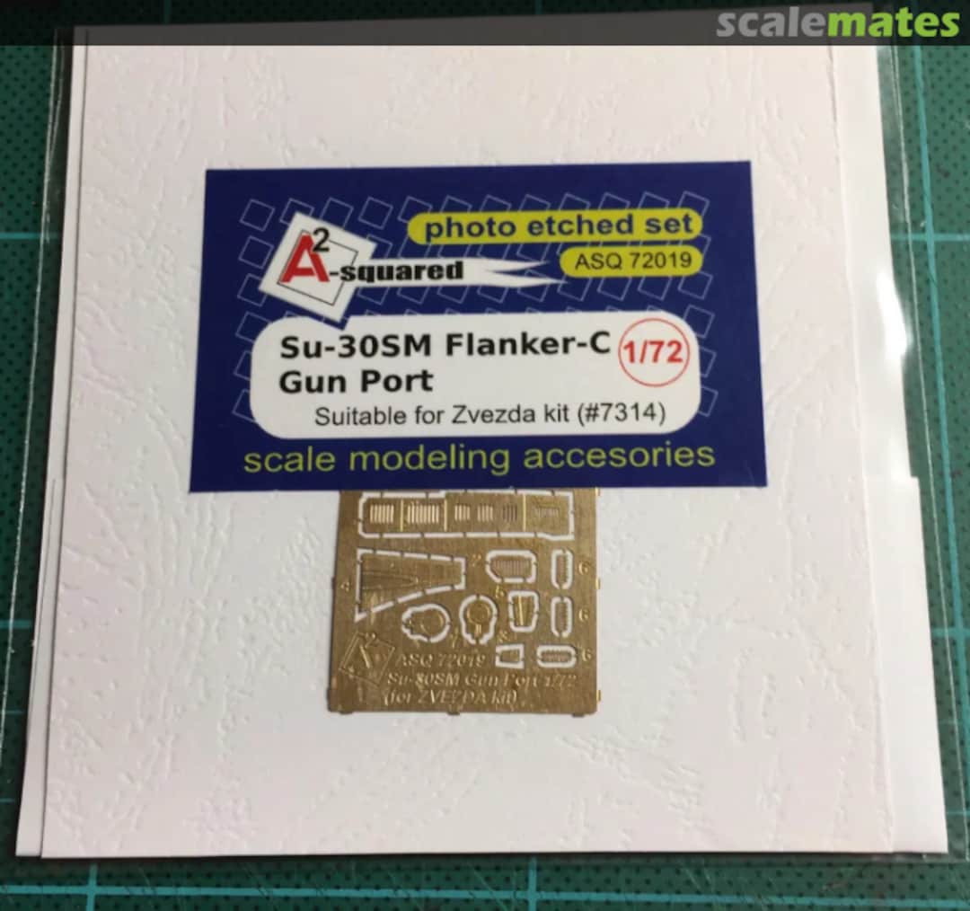 Boxart Su-30SM Flanker-С Gun Port ASQ72019 A²-squared Boxart Su-30SM Flanker-С Gun Port ASQ72019 A²-squared