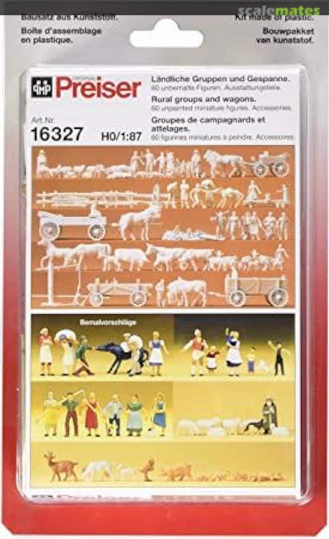 Boxart Rural Groups and wagons 16327 Preiser Boxart Rural Groups and wagons 16327 Preiser