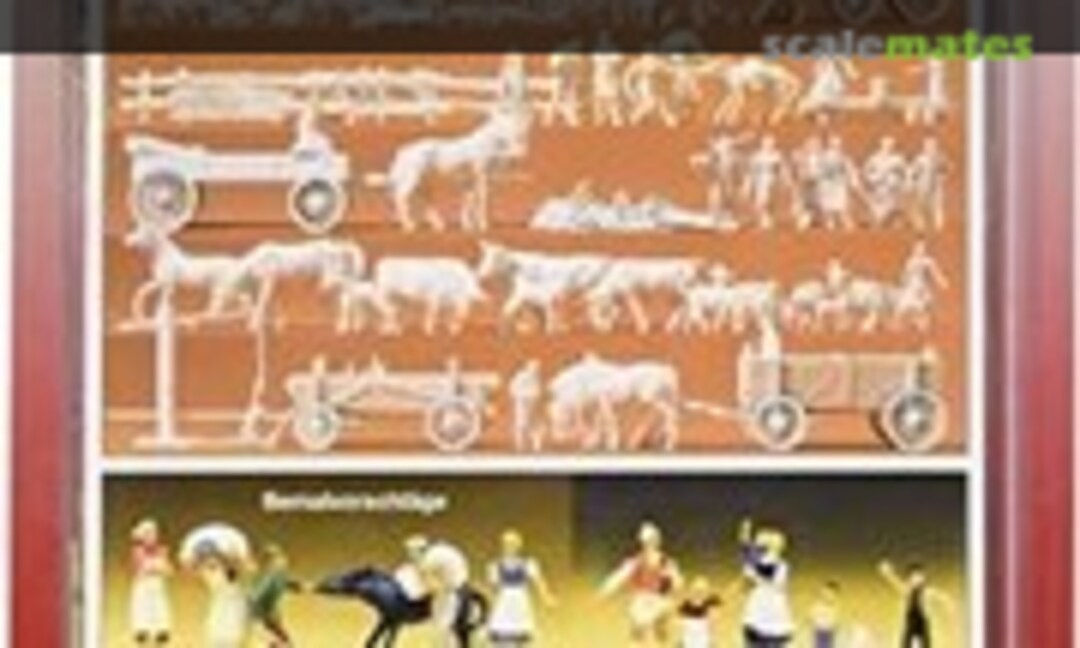 1:87 Rural Groups and wagons (Preiser 16327) 16327