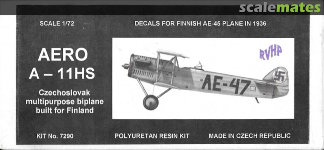 Boxart Aero A-11HS 7290 RVHP Boxart Aero A-11HS 7290 RVHP