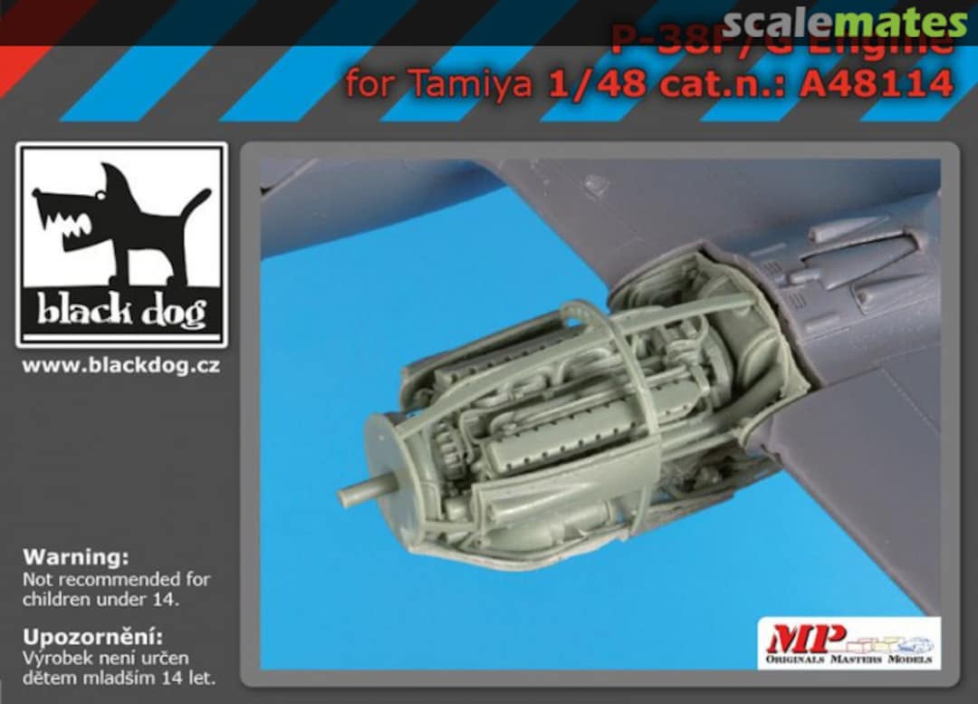 Boxart P-38F/G engine A48114 Black Dog Boxart P-38F/G engine A48114 Black Dog