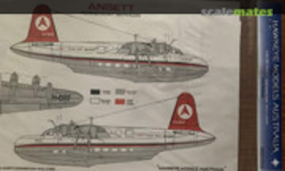 1:72 ANSETT SANDRINGHAM 1970s LIVERY (Hawkeye Models CDS-092) CDS-092