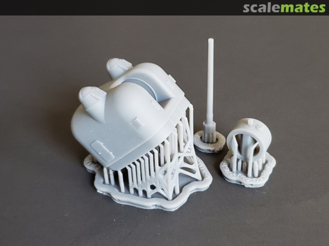 Boxart 5"/54 cal. Mk.42 "Frog-Eye" Mount, double-dome 144-5in54 dbl dome Model Monkey