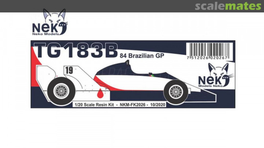 Boxart Toleman TG183B Hart 1.5 L4T NEK-FK2026 Neko Models Boxart Toleman TG183B Hart 1.5 L4T NEK-FK2026 Neko Models