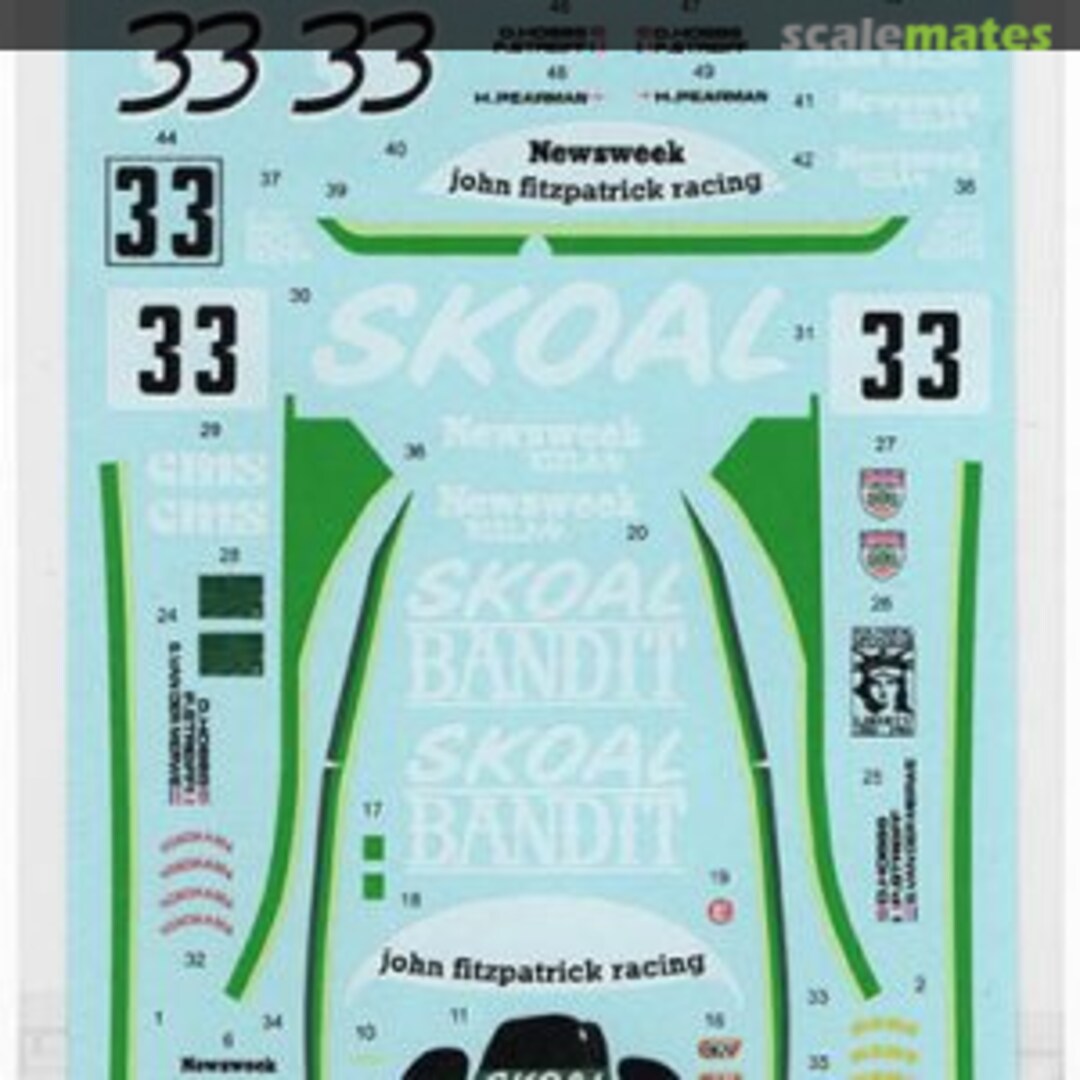 Boxart PORSCHE 956 - SKOAL BANDIT - 1984 DP-246 Decalpool Boxart PORSCHE 956 - SKOAL BANDIT - 1984 DP-246 Decalpool