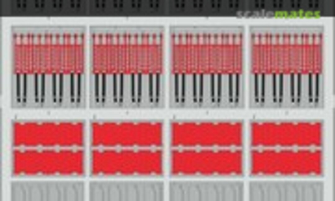 1:72 C-130J cargo seatbelts (Eduard 73796)