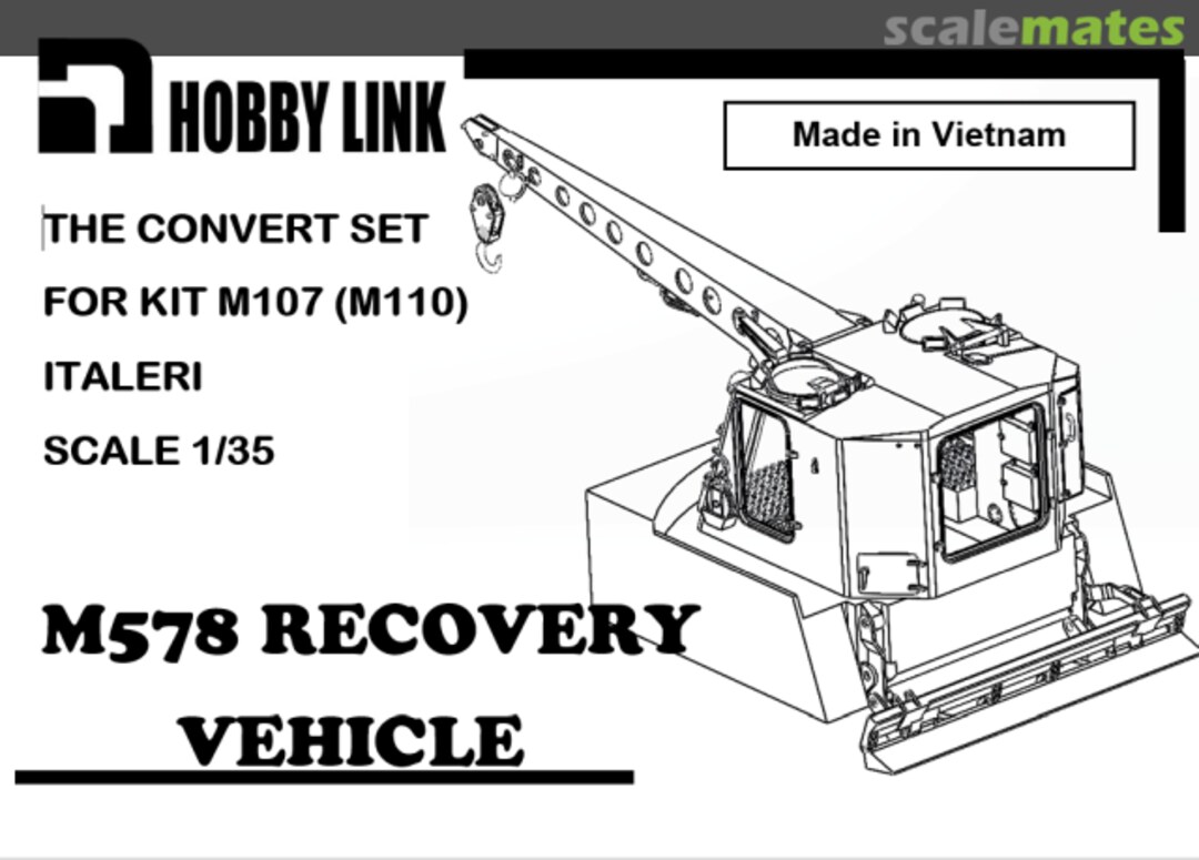 Boxart M578 Recovery Vehicle conversion set HL 401 Hobby Link Boxart M578 Recovery Vehicle conversion set HL 401 Hobby Link