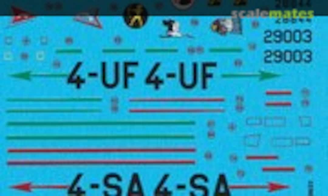 1:72 F-84F Thunderstreak french airforce (Berna Decals BD 72-134) BD 72-134