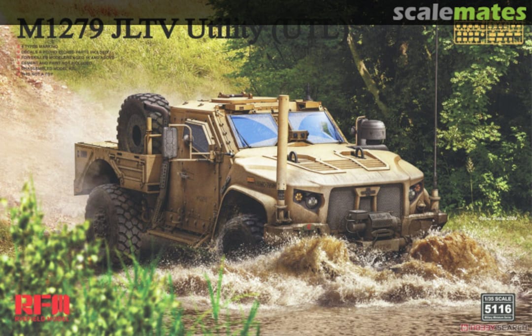 Boxart M1279 JLTV Utility (UTL) 5116 Rye Field Model Boxart M1279 JLTV Utility (UTL) 5116 Rye Field Model