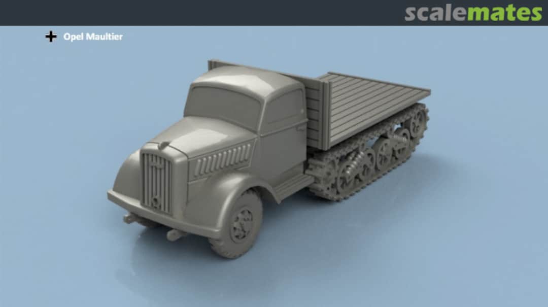 Boxart Opel Maultier flat - 3D printing (5 pcs) 3D350517 L'Arsenal Boxart Opel Maultier flat - 3D printing (5 pcs) 3D350517 L'Arsenal