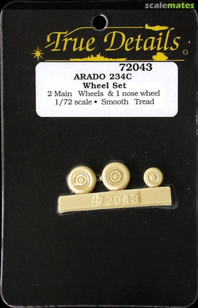 Boxart Arado Ar 234C-3 Blitz smooth tread Wheel Set 72043 True Details Boxart Arado Ar 234C-3 Blitz smooth tread Wheel Set 72043 True Details