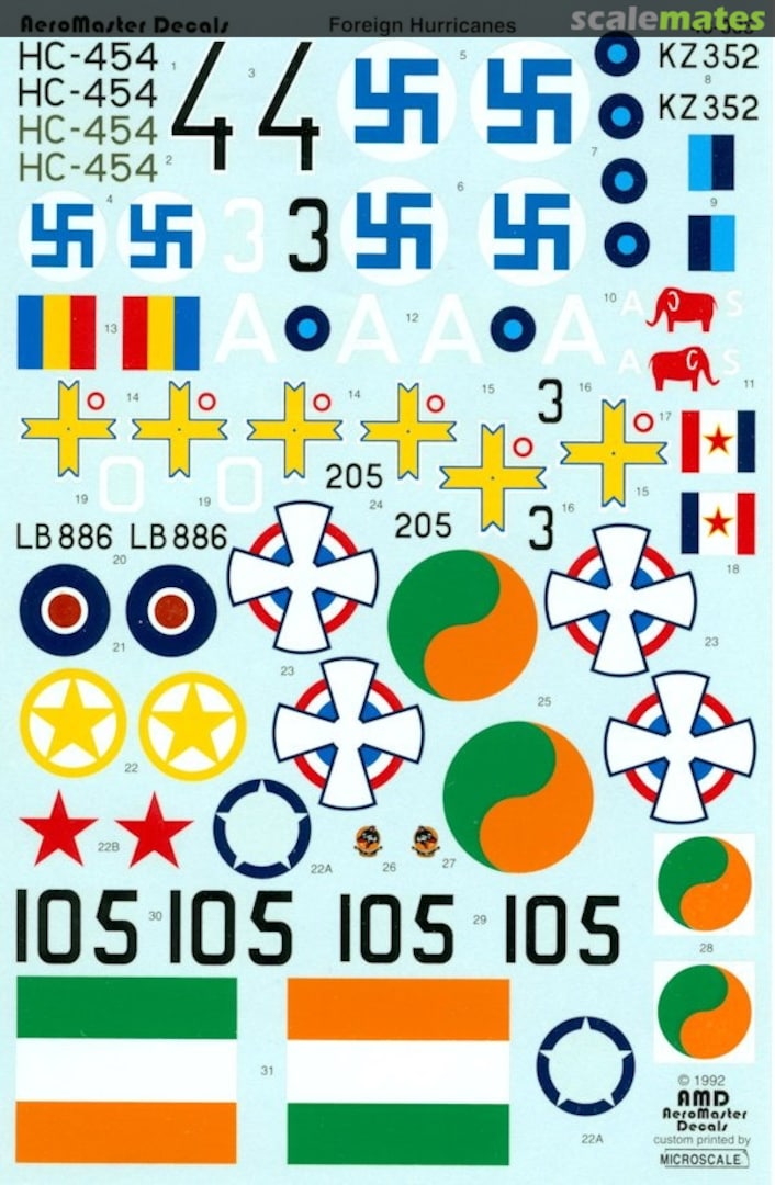 Contents Foreign Hurricanes 48-005 AeroMaster