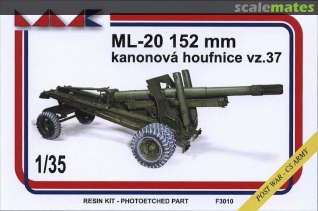 Boxart ML-20 152mm vzor 37 F3010 MMK Boxart ML-20 152mm vzor 37 F3010 MMK