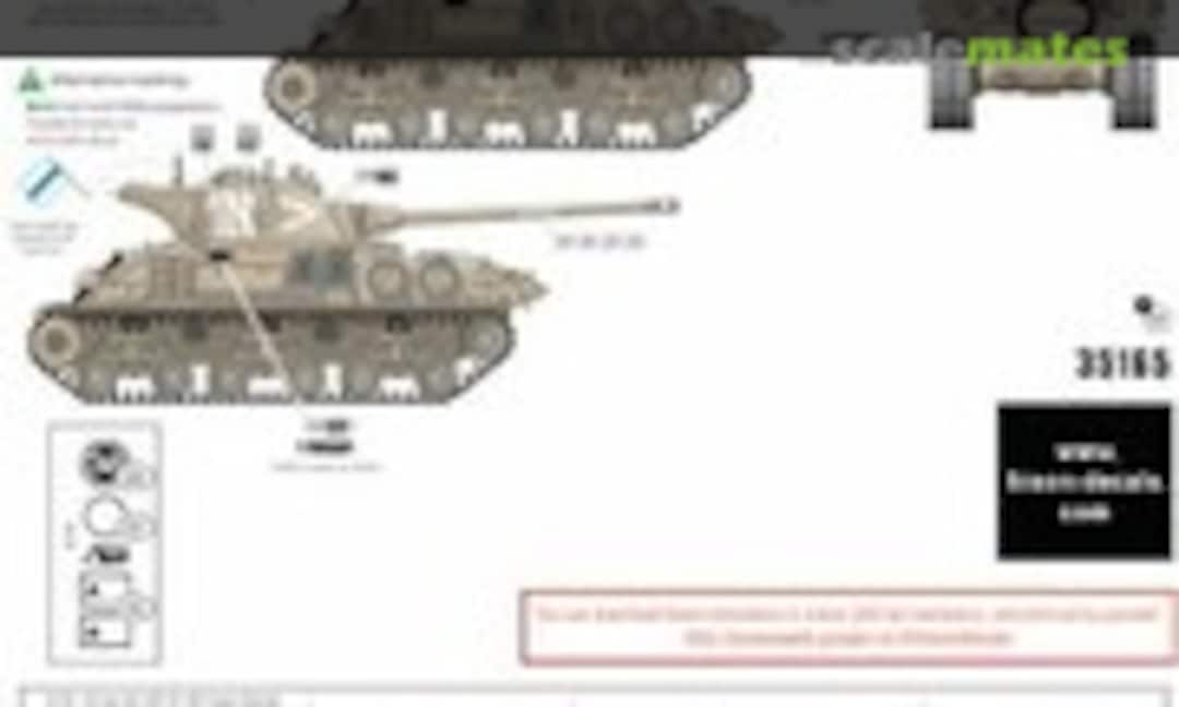 1:35 Six Day War 1967 (#2) (Bison Decals 35165) 35165