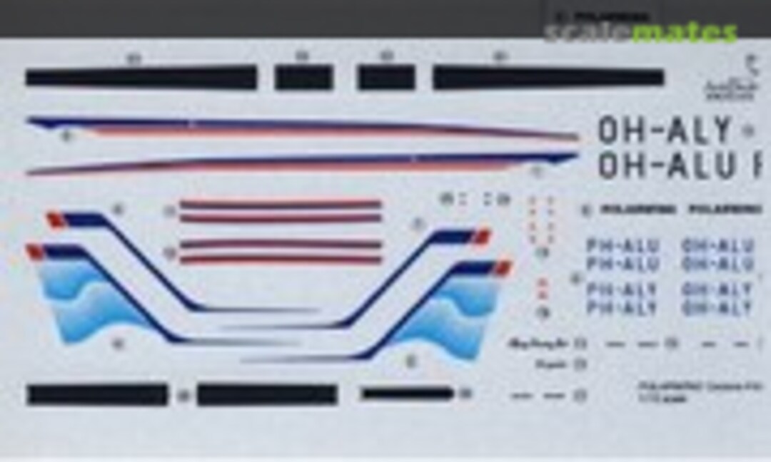 1:72 Cessna F406 Caravan II Polarwing (Arctic Decals ARC72-003) ARC72-003