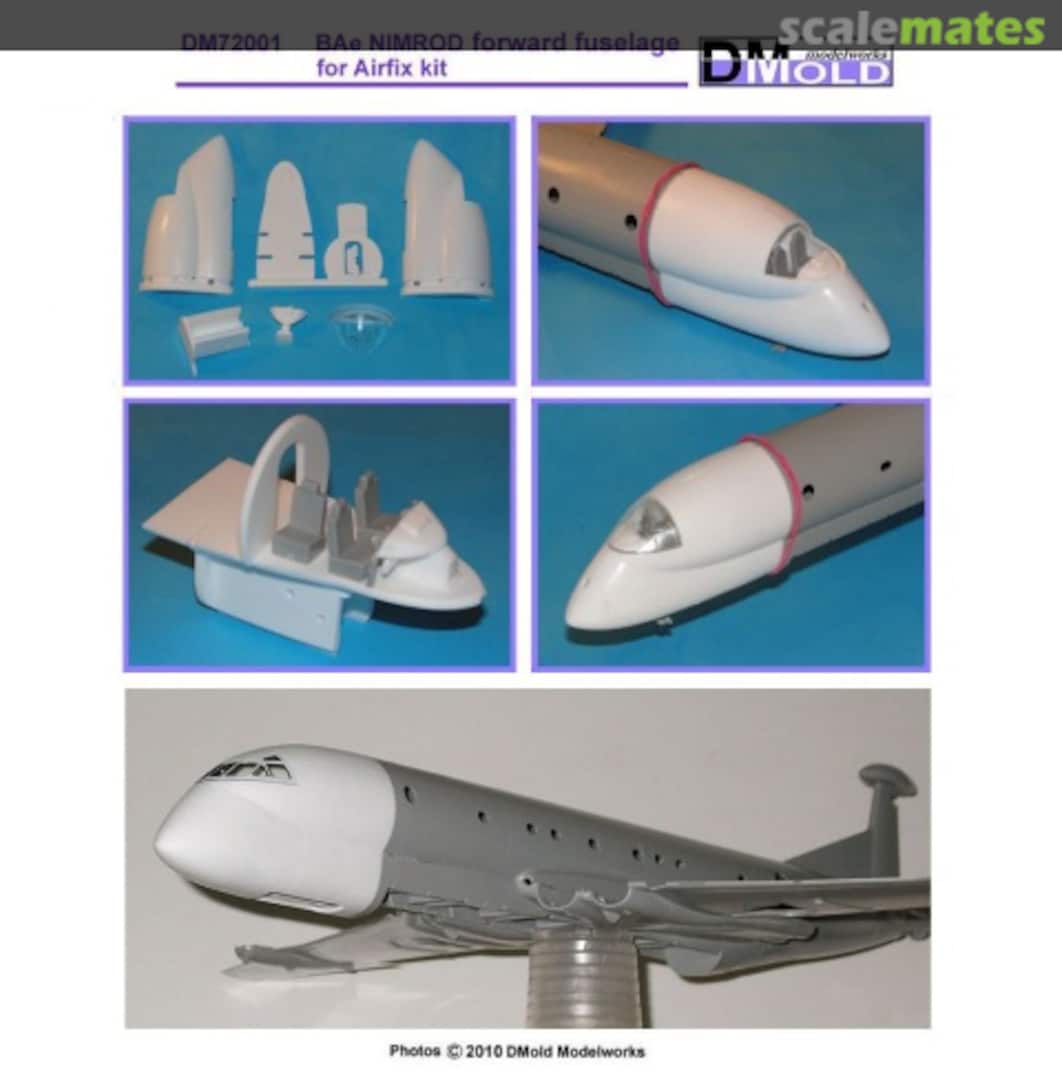 Boxart Hawker Siddeley / BAe Nimrod MR.2 fwd fuselage DM72001 DMold Modelworks Boxart Hawker Siddeley / BAe Nimrod MR.2 fwd fuselage DM72001 DMold Modelworks