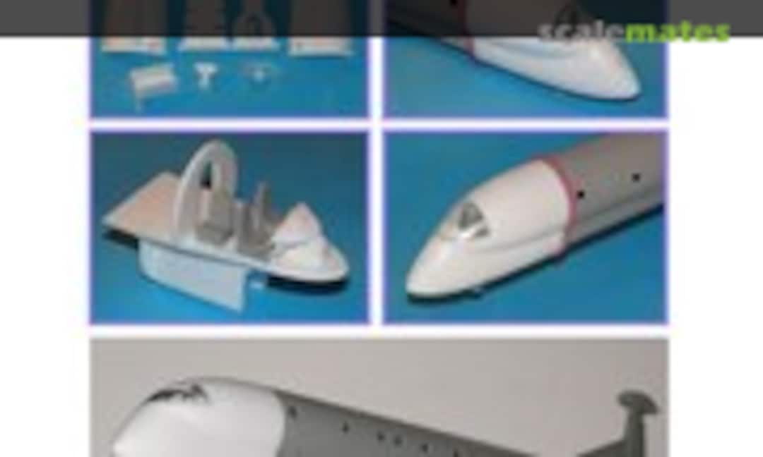 1:72 Hawker Siddeley / BAe Nimrod MR.2 fwd fuselage (DMold Modelworks DM72001) DM72001