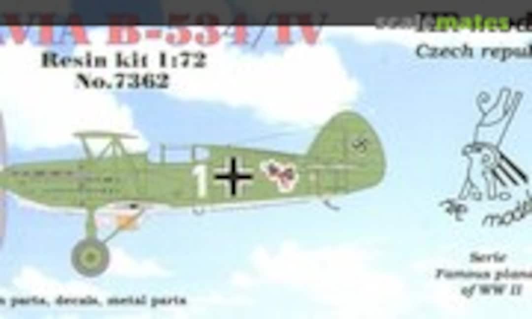 1:72 Avia B-534/IV (HR Model 7362)