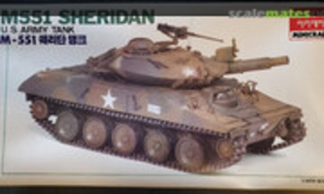 1:35 M551 Sheridan (Academy/Minicraft 1307) 1307