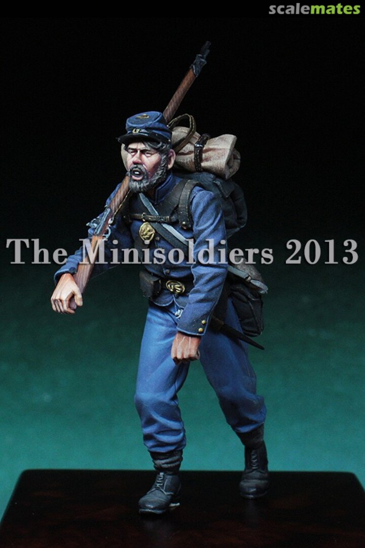 Boxart Union Infantryman (1 figure) ms-0033 Minisoldiers