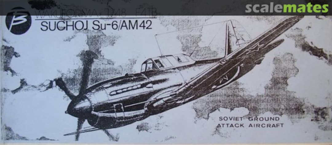 Boxart Su-6 AM-42 TR042214 BT Models Boxart Su-6 AM-42 TR042214 BT Models